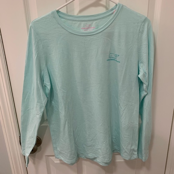 teal vineyard vines long sleeve - Picture 2 of 3